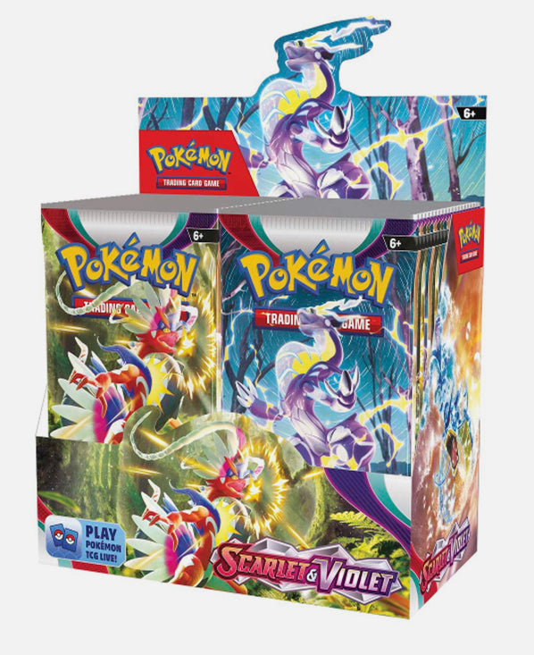 SCARLET & VIOLET BOOSTER BOX (SEALED)